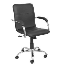 Кресло SAMBA AKS-2 Pegasso черный, мягкие подлокотники