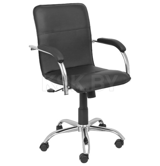 Кресло SAMBA AKS-2 Pegasso черный, мягкие подлокотники (81875) 