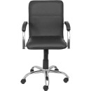 Кресло SAMBA AKS-2 Pegasso черный, мягкие подлокотники (81875) 