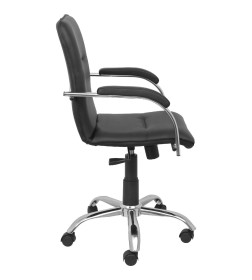 Кресло SAMBA AKS-2 Pegasso черный, мягкие подлокотники