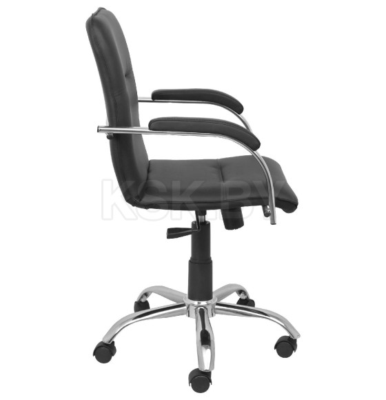 Кресло SAMBA AKS-2 Pegasso черный, мягкие подлокотники (81875) 