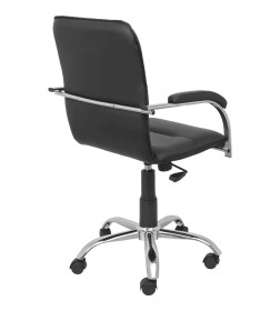 Кресло SAMBA AKS-2 Pegasso черный, мягкие подлокотники