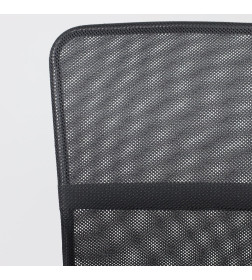 Кресло поворотное TYPE, ткань-сетка, черный/черный