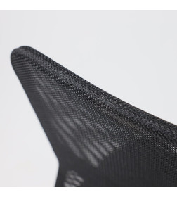 Кресло поворотное TYPE, ткань-сетка, черный/черный