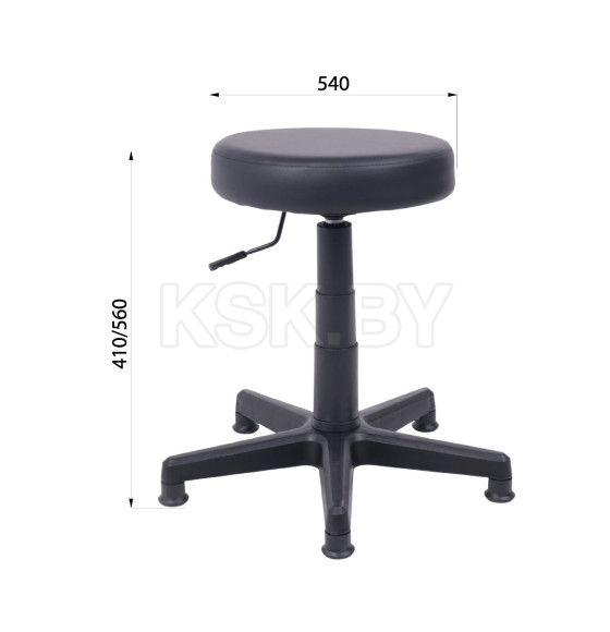 Стул кассира L Z11 (черный) (115930) 