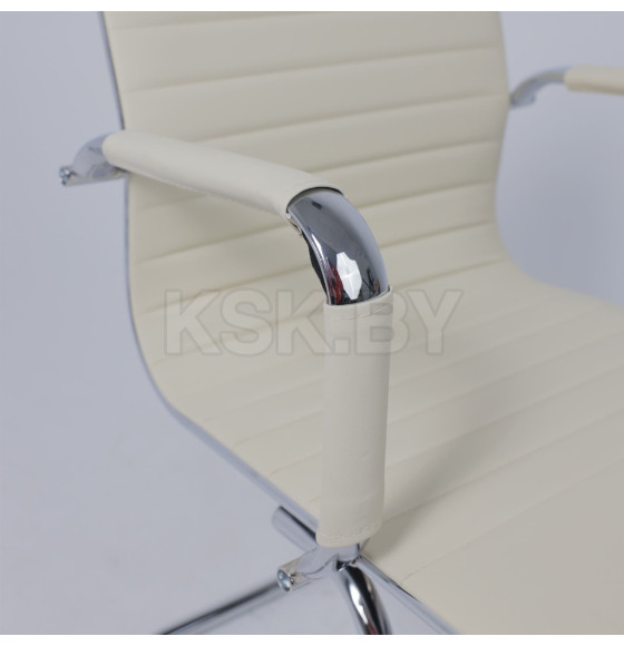 Кресло рабочее MARIANI, экокожа, крем (44697) 