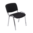Стул ИЗО, хром (TK-1, черный) (51940) 