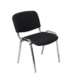 Стул ИЗО, хром (TK-1, черный)