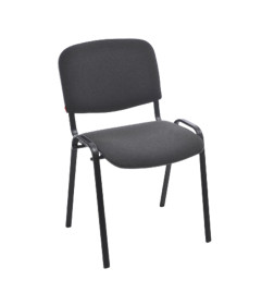 Стул ИЗО, чёрный (ТК-2, темно-серый)