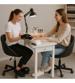 Кресло рабочее ELENA, ECO, черный