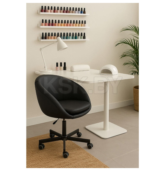 Кресло рабочее ELENA, ECO, черный (110740) 