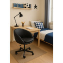 Кресло рабочее ELENA, ECO, черный (110740) 