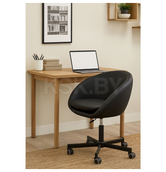 Кресло рабочее ELENA, ECO, черный (110740) 