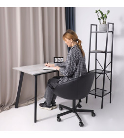 Кресло рабочее ELENA, ECO, черный