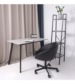 Кресло рабочее ELENA, ECO, черный