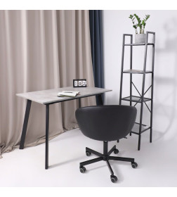 Кресло рабочее ELENA, ECO, черный