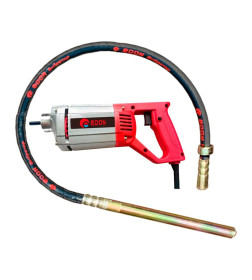 Вибратор электрический ручной Edon CV-35/1100 с гибким валом и вибронаконечником Edon CNV-35/1.5