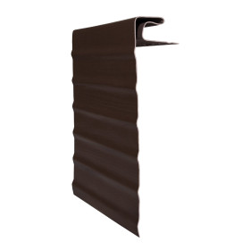 Планка J-фаска ПВХ (акрил) Grand Line Темный дуб 3000мм