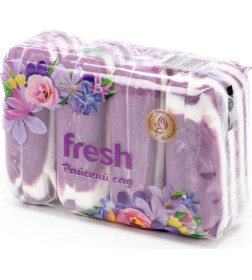 Fresh Крем-мыло туалетное Райский сад (твердое), 4*75 г