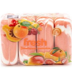Fresh Крем-мыло туалетное Тропический коктейль (твердое), 4*75 г