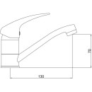 Смеситель для умывальника Gross Aqua Basic, 3210257C-G0109 (3210257C-G0109) 