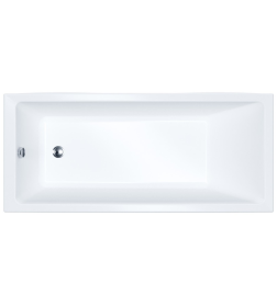 Ванна акриловая 1AcReal обрезанная Palermo 180х80 Щ0000042367