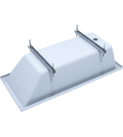 Ванна акриловая 1AcReal обрезанная Palermo 180х80 Щ0000042367