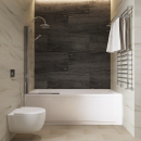 Ванна акриловая 1AcReal обрезанная Palermo 180х80 Щ0000042367 (Щ0000042367) 