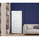 Дверное полотно ST1 Сонома светлый,стекло матовое  2000х800х35мм