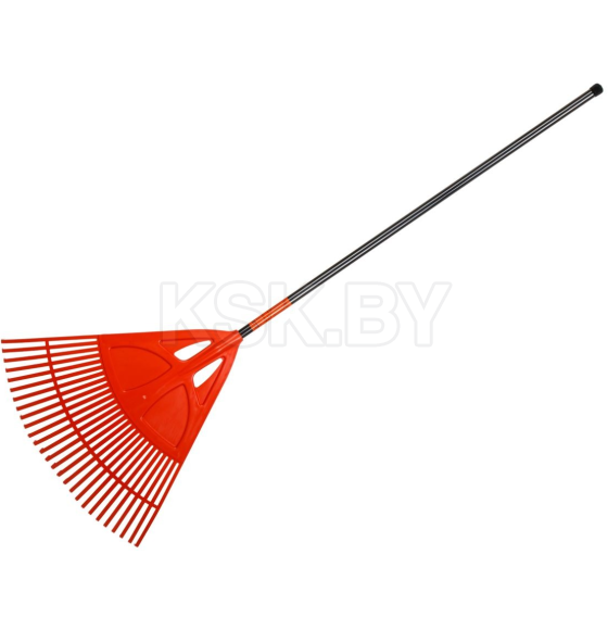 Грабли веерные пластмассовые 27зуб. со стальным черенком STARTUL GARDEN ST6094-27 (ST6094-27) 
