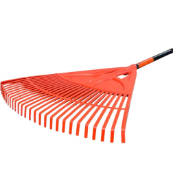 Грабли веерные пластмассовые 27зуб. со стальным черенком STARTUL GARDEN ST6094-27