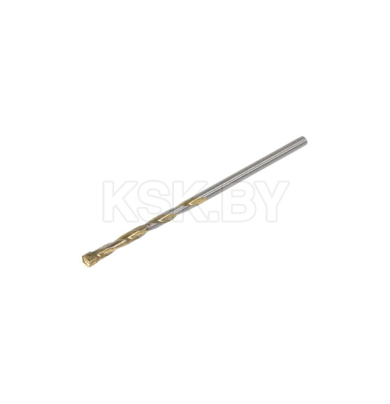 Сверло по бетону 4 х 75мм. цилиндрический хвостовик Сибртех (708047) 