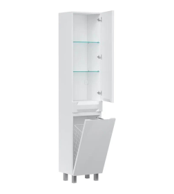 Пенал напольный Equil Corner 40 с корзиной pnCRNR40.KZ-06