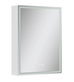 Шкаф зеркальный Equil Corner LED 60 с часами, правый szCORNER60.R