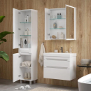 Шкаф зеркальный Equil Corner LED 70 с часами szCORNER70 (szCORNER70) 