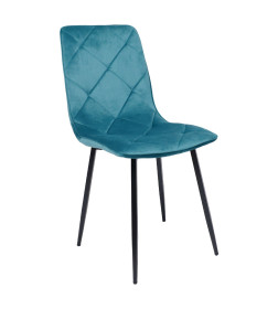 Стул MIRA, морской велюр HLR60/черный