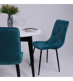 Стул MIRA, морской велюр HLR60/черный