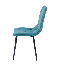 Стул MIRA, морской велюр HLR60/черный