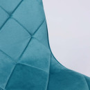 Стул MIRA, морской велюр HLR60/черный (67047) 