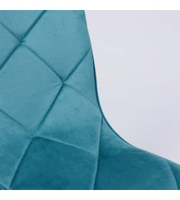 Стул MIRA, морской велюр HLR60/черный