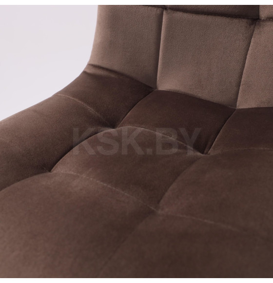 Стул DALLAS, темно-бежевый велюр 38/черный (68748) 