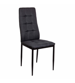 Стул SKY, темно-серая ткань Seattle 007/черный