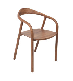 Стул БИО, дуб натуральный/покрытие коньяк