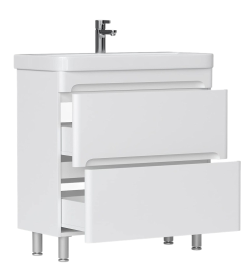 Тумба напольная Equil Nice 80.2Y с умывальником 9595(80) tnNICE80.2Y-05-1