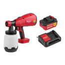 Краскораспылитель аккумуляторный WORTEX CPS 1810 в кор. ALL1 XLT SET (0333270) 