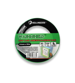 Малярная лента 24мм x 50м Rollingdog WASHI-SHIELD Professional 81390