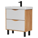 Тумба напольная Volna Barney 70.2Y с умывальником Lake 70 tnBARNEY70.2Y-04-1 (tnBARNEY70.2Y-04-1) 