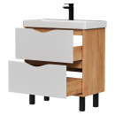 Тумба напольная Volna Barney 70.2Y с умывальником Lake 70 tnBARNEY70.2Y-04-1 (tnBARNEY70.2Y-04-1) 