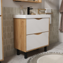 Тумба напольная Volna Barney 70.2Y с умывальником Lake 70 tnBARNEY70.2Y-04-1 (tnBARNEY70.2Y-04-1) 