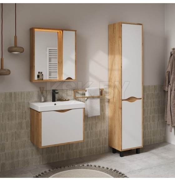 Зеркало-шкаф Volna Barney 60 правый zsBARNEY60.R-04 (zsBARNEY60.R-04) 